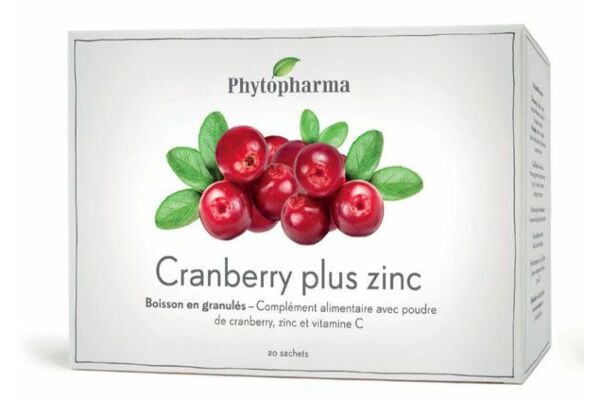 PHYTOPHARMA Cranberry plus Zink Btl 20 Stk