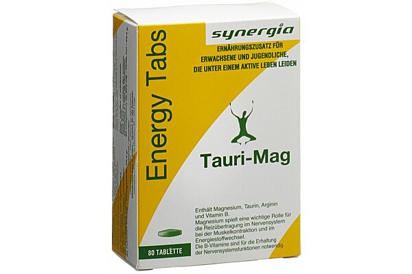 Tauri Mag energy tabs 80 pce
