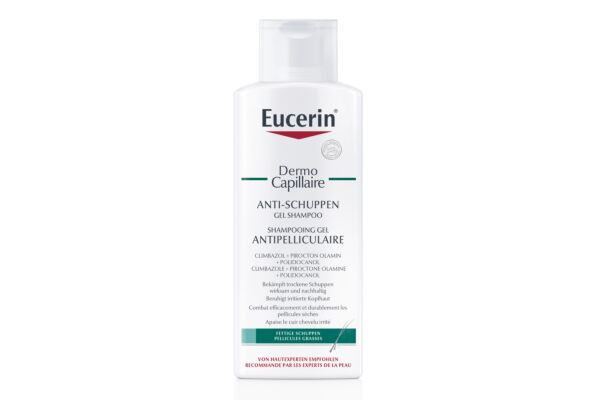 Eucerin DermoCapillaire shampooing gel antipelliculaire 250 ml
