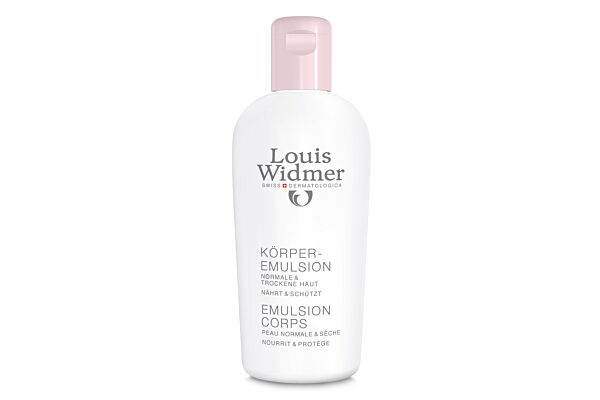 Louis Widmer emulsion corps sans parfum 200 ml