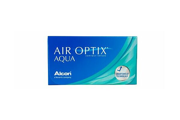 Air Optix aqua lentille mensuelle -2.00dpt 6 pce