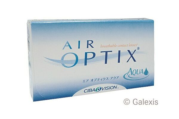 Air Optix aqua lentille mensuelle -4.50dpt 6 pce