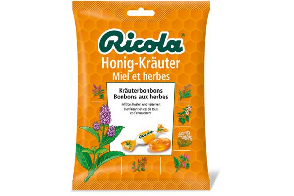 Ricola Honig Kräuter Kräuterbonbons Btl 125 g