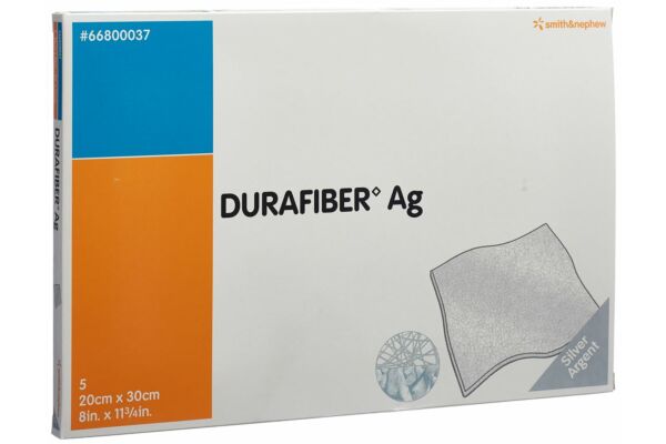 Durafiber AG Wundauflage 20x30cm steril 5 Stk