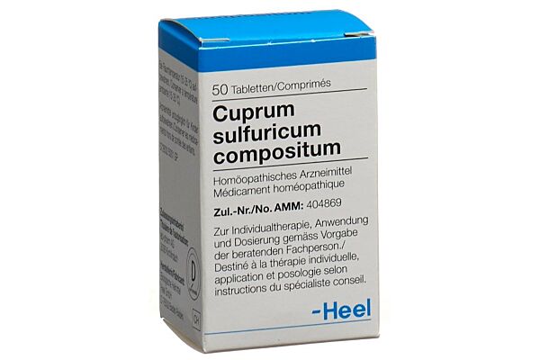 Cuprum sulfuricum compositum Heel Tabl 50 Stk