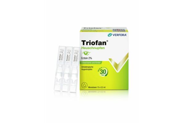 Triofan rhume des foins gtt opht monodoses 15 x 0.5 ml