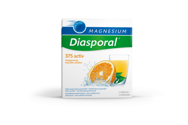 Magnesium Diasporal activ granulés solubles orange 20 pce