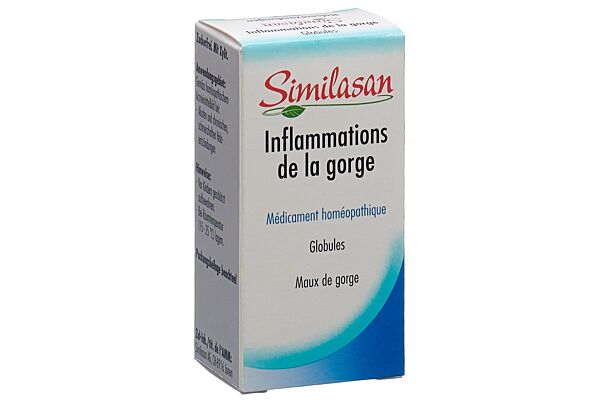 Similasan Inflammations de la gorge glob 15 g