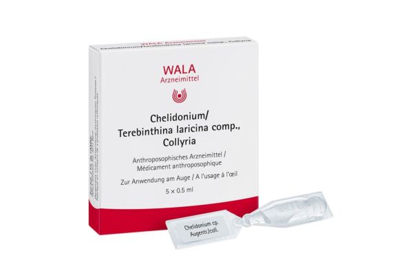 Wala Chelidonium/Terebinthina laricina comp. Gtt Opht 5 x 0.5 ml
