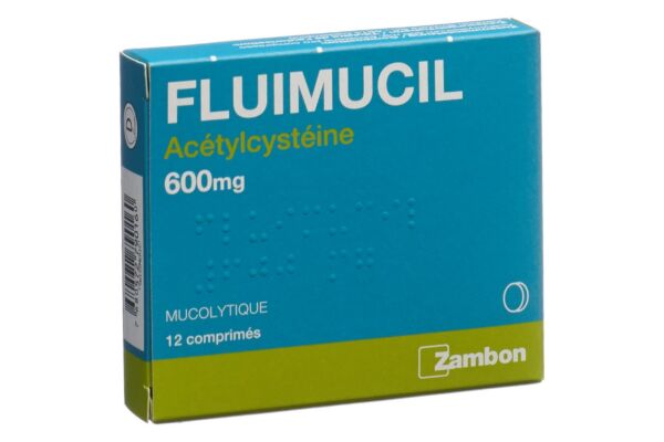 Fluimucil cpr 600 mg (D) 12 pce
