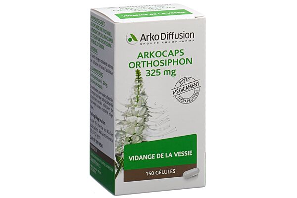 Arkocaps orthosiphon caps 325 mg végétales bte 150 pce