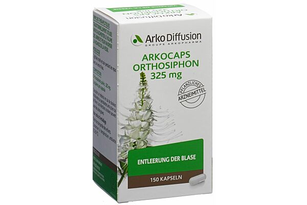 Arkocaps orthosiphon caps 325 mg végétales bte 150 pce