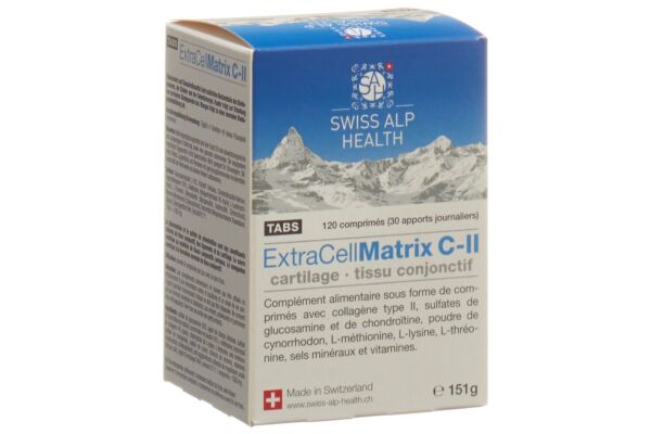 Extra Cell Matrix C-II TABS für Gelenke und Knorpel 120 Stk