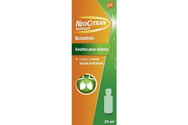NeoCitran Hustenstiller Tropfen 5 mg/ml Kind Tropffl 20 ml