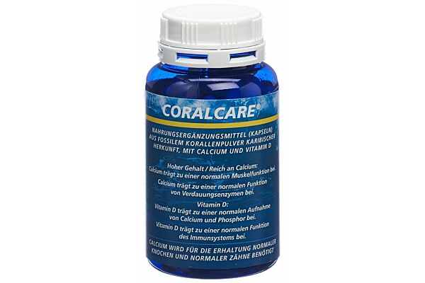 Coralcare des Caraïbes avec vitamine D3 caps 1000 mg bte 120 pce