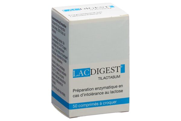 Lacdigest cpr croquer bte 50 pce