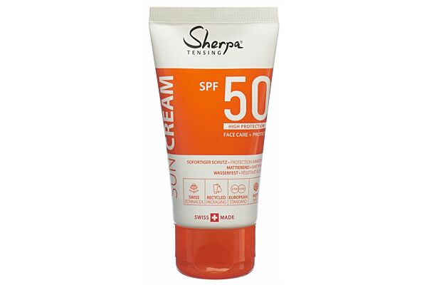 Sherpa Tensing crème solaire SPF50 50 ml