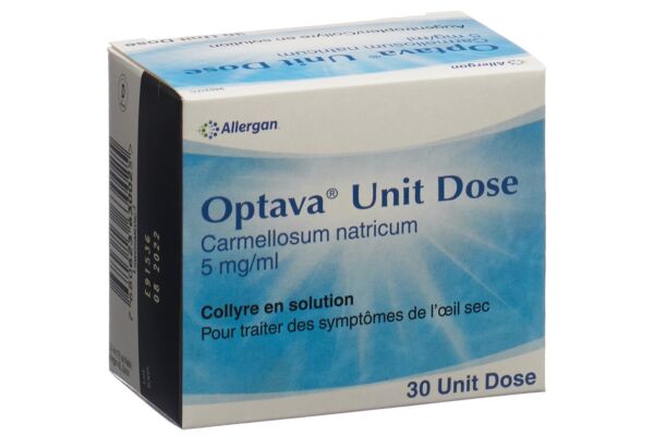 Optava Unit Dose Gtt Opht 5 mg/ml 30 Monodos 0.4 ml