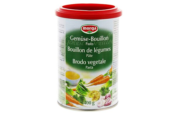 Morga bouillon de légumes pâte bte 400 g