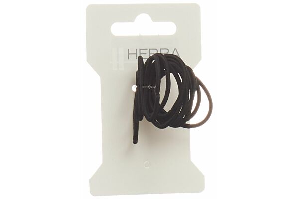 Herba Haarbinder 3cm schwarz 12 Stk