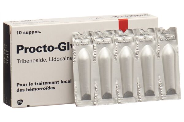 Procto-Glyvenol supp 400 mg 10 pce