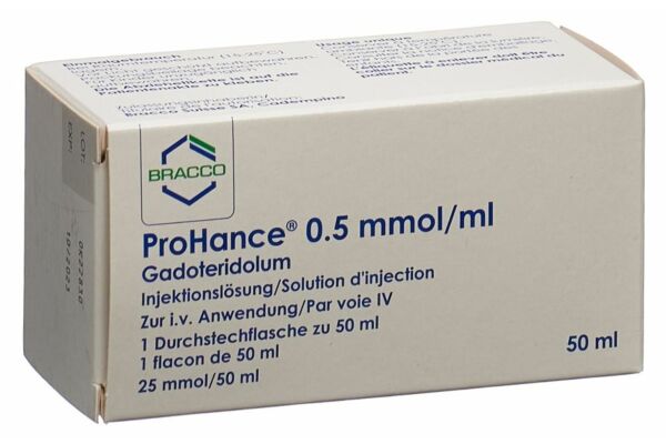 ProHance Inj Lös 25 mmol/50ml Durchstechflaschen