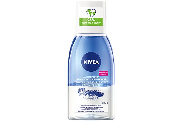 Nivea démaquillant yeux maquillage résistant à l'eau 125 ml