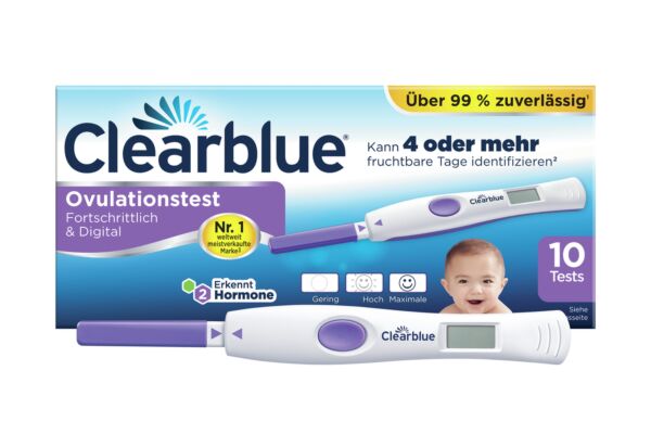 Clearblue Digital test d'ovulation 10 pce