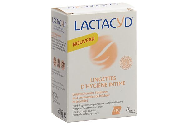 Lactacyd Intimpflegetücher einzelnverpackt 10 Stk