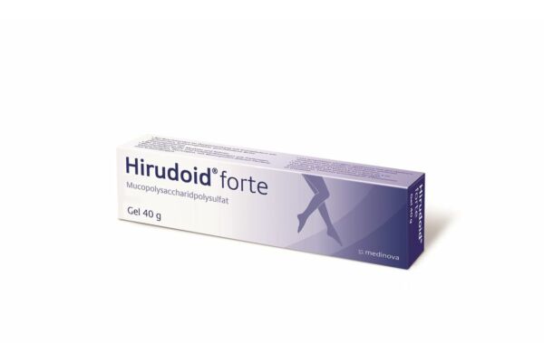 Hirudoid forte Gel 4.45 mg/g Tb 40 g