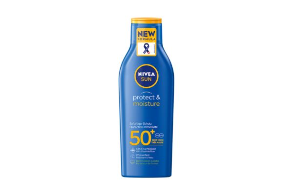 Nivea Sun Protect & Moisture lait solaire de soin FPS 50+ 200 ml