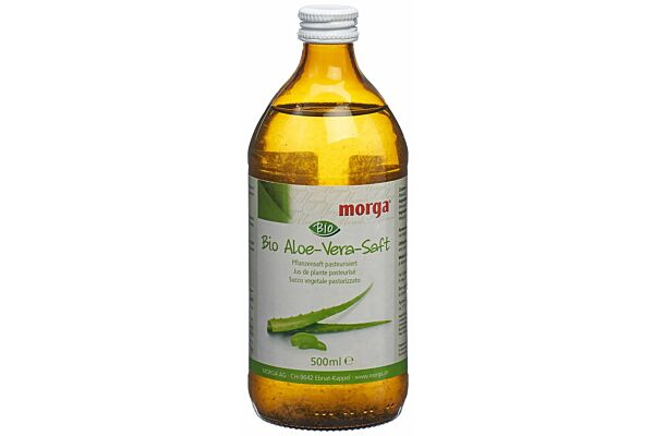 Morga Aloe Vera Saft Bio Fl 500 ml