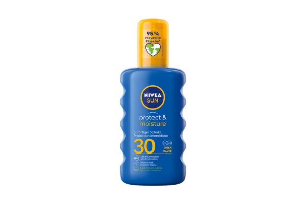 Nivea Sun Protect & Moisture pflegendes Sonnenspray LSF 30 200 ml