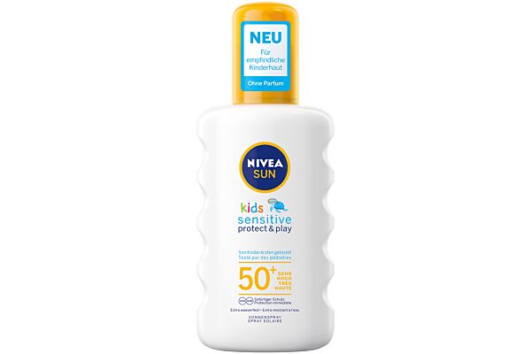 Nivea Spray Solaire Babies & Kids Sensitive Protect FPS 50+ 200 ml