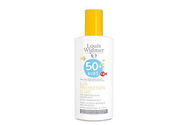 Louis Widmer kids sun protection fluide LSF50+ sans parfum 100 ml