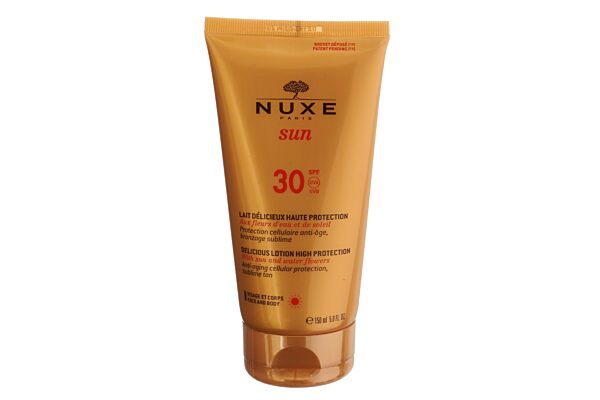 Nuxe Sun Lait Delicieux Visage & Corps Sun Protection Factor 30 150 ml