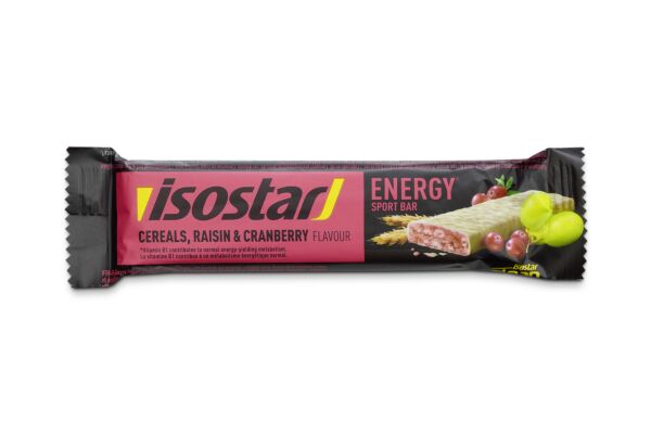 Isostar Energy Riegel Cranberry 40 g