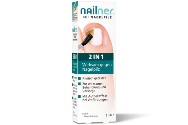 Nailner solution contre mycose des ongles 2-in-1 5 ml
