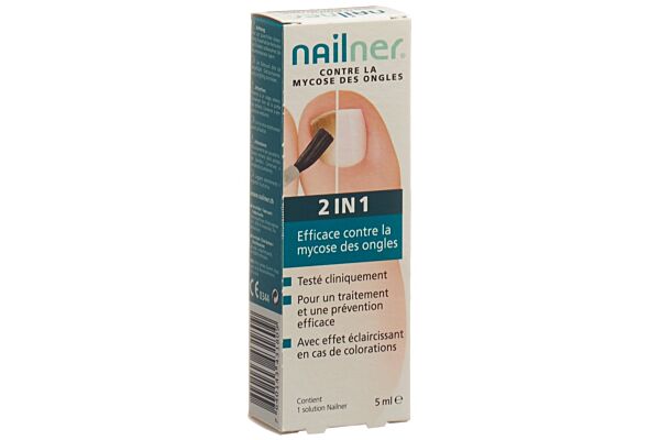 Nailner solution contre mycose des ongles 2-in-1 5 ml