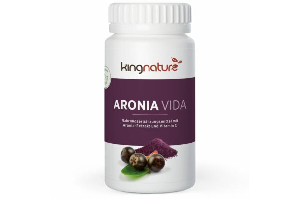 Kingnature Aronia Vida extrait caps 500 mg 100 pce