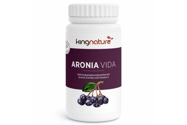 Kingnature Aronia Vida Extrakt Kaps 500 mg 100 Stk