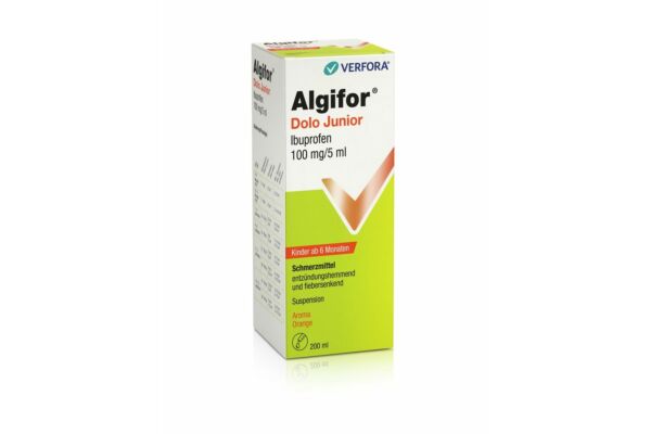 Algifor Dolo Junior Susp 100 mg/5ml Fl 200 ml