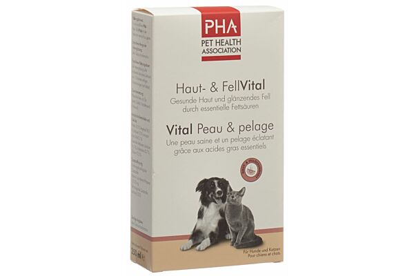 PHA Vital Peau & pelage sol chiens et chats 250 ml