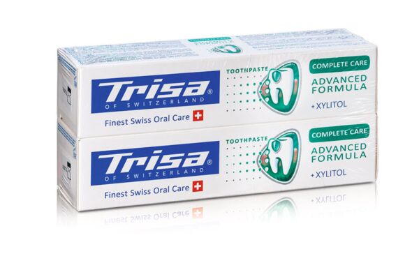 Trisa dentifrice Complete Protection Swiss Herbs DUO 2 x 75 ml