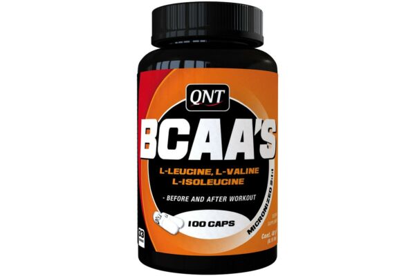 QNT BCAA + vitamin B6 caps 100 pce