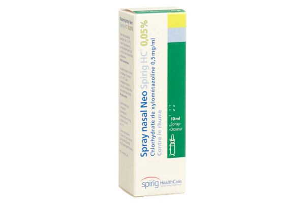 Spray nasal Neo Spirig HC 0.05 % spr dos 10 ml
