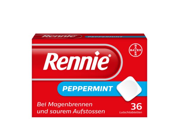Rennie Peppermint Lutschtabl 36 Stk
