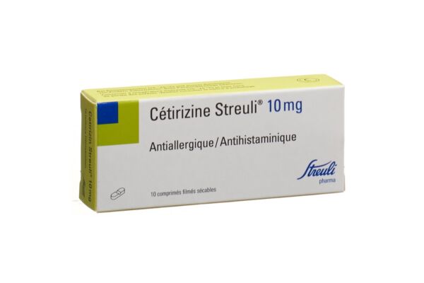 Cetirizin Streuli Filmtabl 10 mg 10 Stk