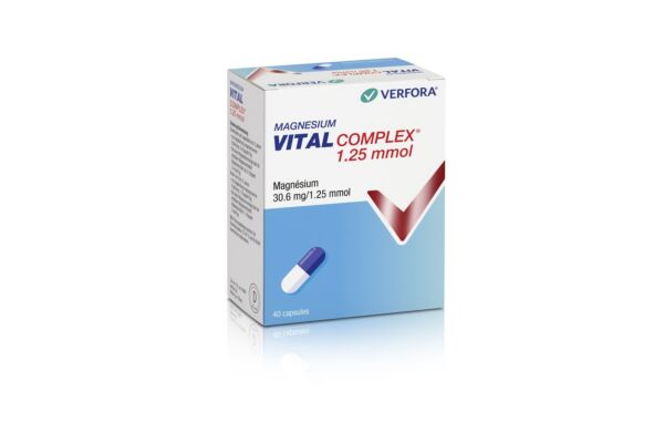 Magnesium Vital Complex Kaps 1.25 mmol 40 Stk