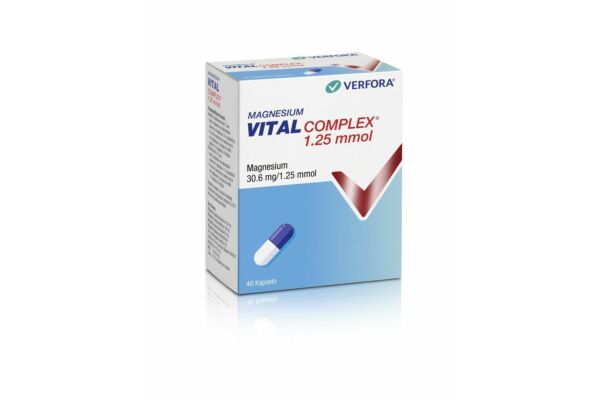 Magnesium Vital Complex Kaps 1.25 mmol 40 Stk